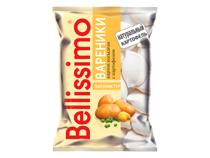 Bellissimo вареники с картофелем